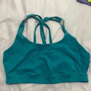 Teal size 10 energy bra